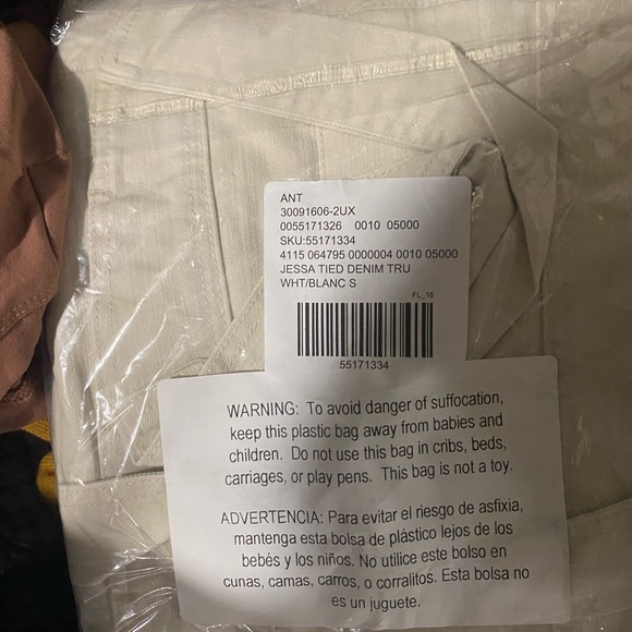 COPY - NWT Anthropologie Jesse Tied Denim Jacket - Picture 4 of 4